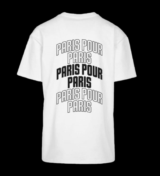 t-shirt paris pour paris