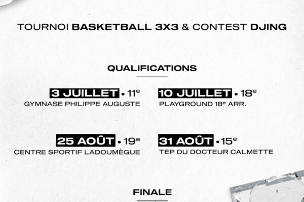 LaPlace & le Paris Basketball vont vous faire bouger cet été
