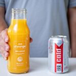 Ce jus de fruits présenté comme sain contient autant de sucre quʼun soda