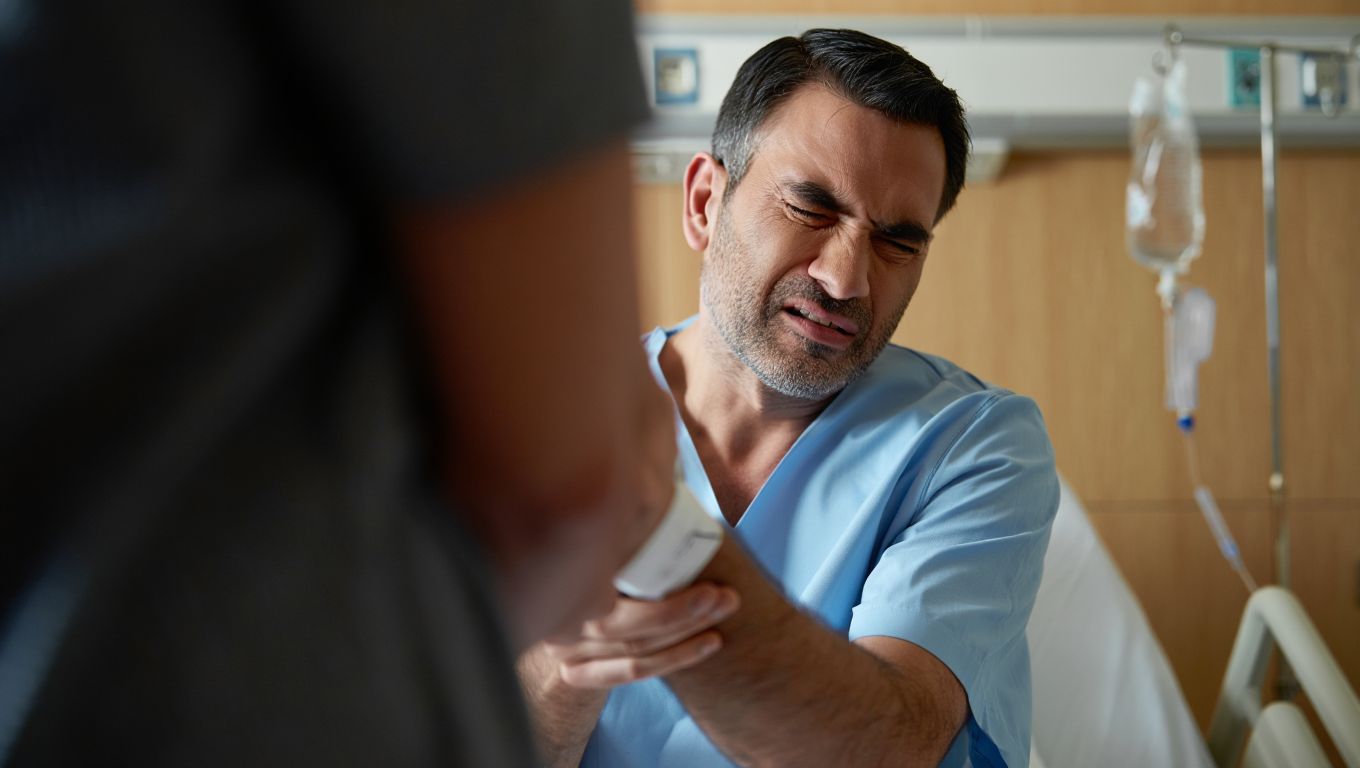 Cette douleur dans le bras gauche nʼest pas le seul signe dʼun infarctus à connaître
