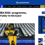 Meilleurs sites de résultats NBA : comparatif et avis 2026